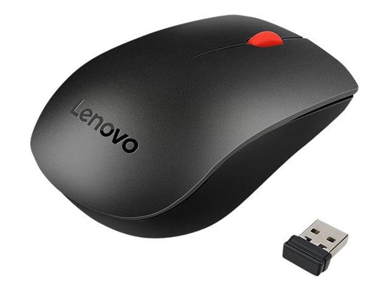 Lenovo Essential Wireless Combo - keyboard and mouse set - Slovak - Tastatur & Maus Set - Slowakisch - Schwarz