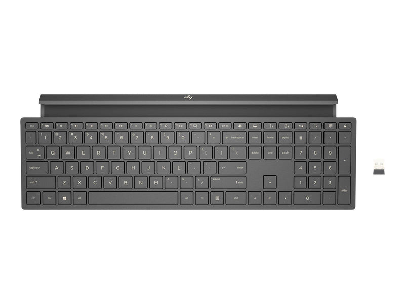 HP Dual Mode 1000 - Tastaturen - Englisch - Schwarz