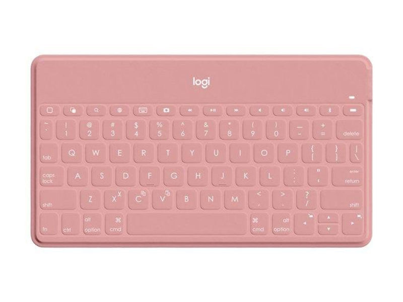 Logitech Keys-To-Go - keyboard - QWERTY - US International - blush - Tastaturen - Universal - Pink