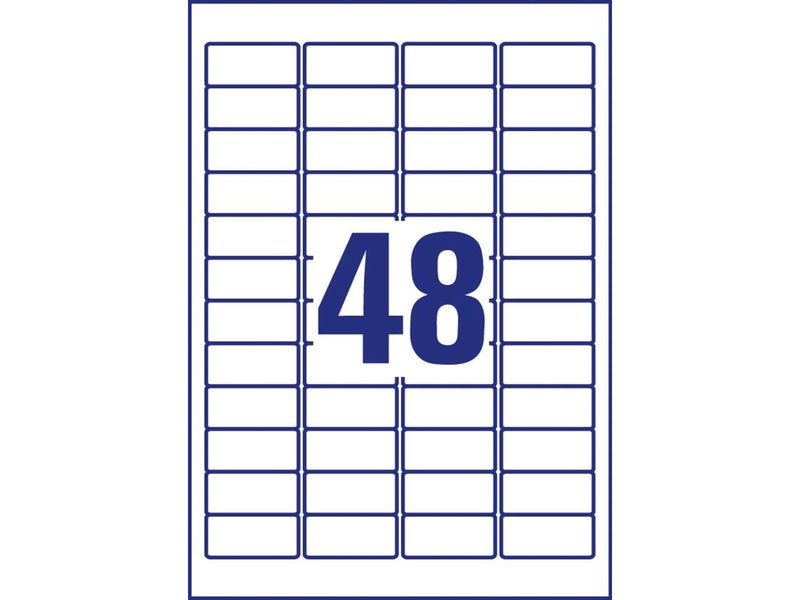 Avery Removable labels white