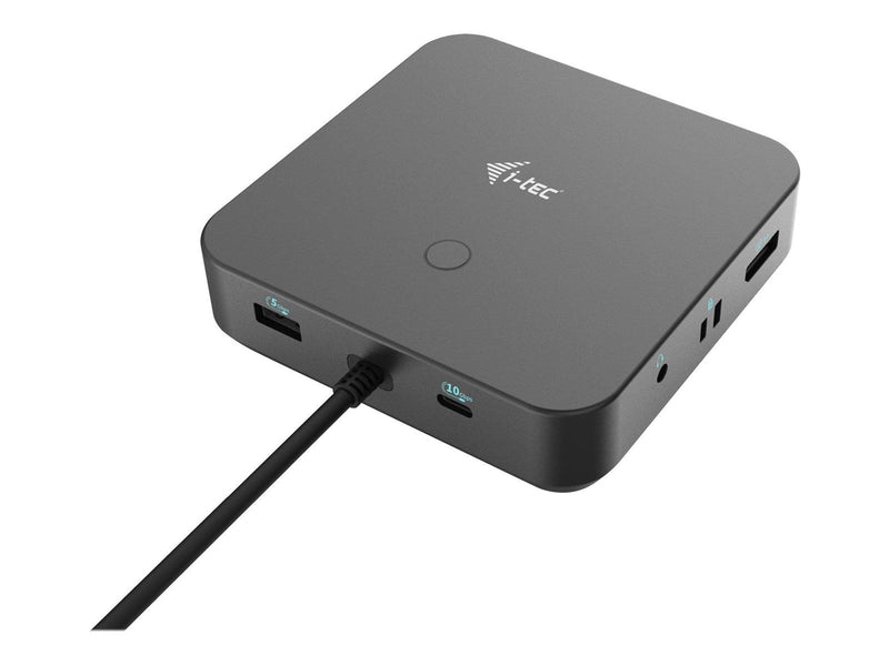 I-Tec - docking station - USB-C / USB4 / Thunderbolt 3 / Thunderbolt 4 - HDMI 2 x DP++ - GigE