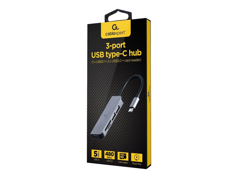 Gembird Cablexpert card reader - USB-C 3.1 Gen 1