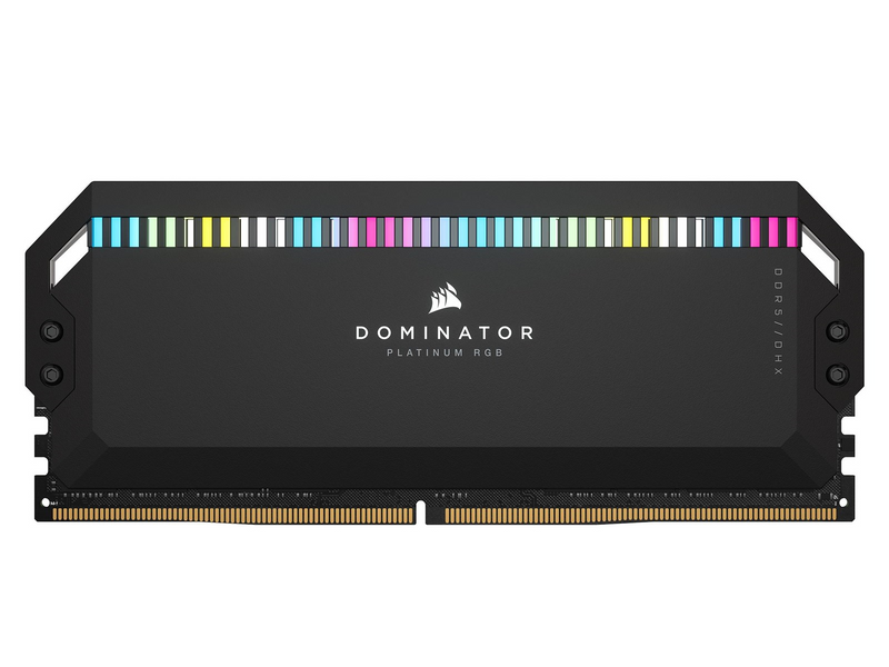 Corsair Dominator Platinum RGB DDR5-6200 - 64GB - CL32 - Quad Channel (4 pcs) - Intel XMP - Schwarz mit RGB