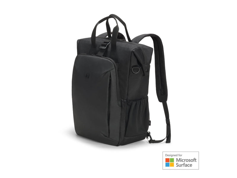 Dicota Eco Dual Go for Microsoft Surface Rucksack für Laptop 15" | Schwarz
