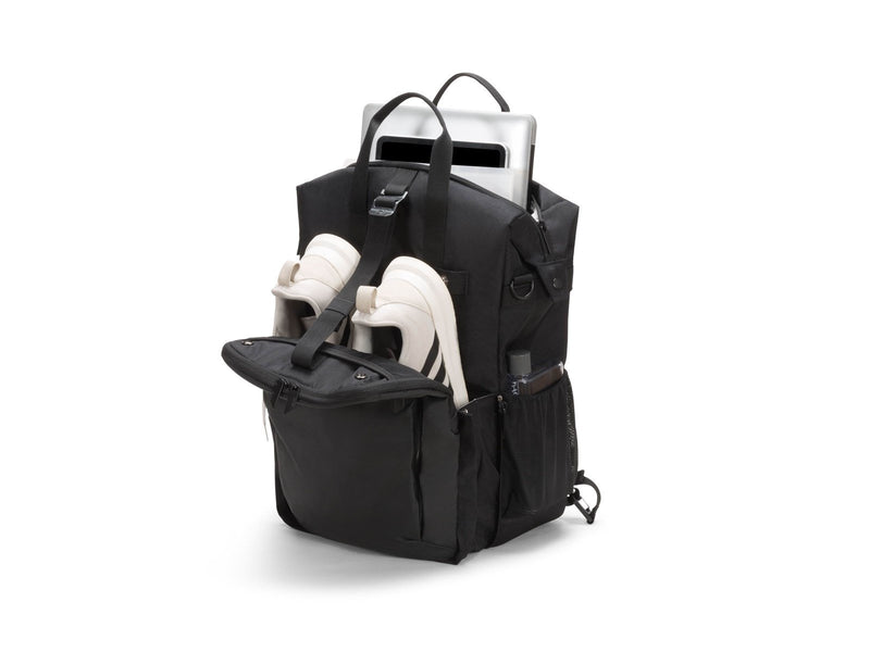 Dicota Eco Dual Go for Microsoft Surface Rucksack für Laptop 15" | Schwarz