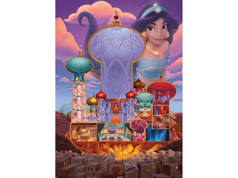 Ravensburger Disney Jasmine Castle 1000p Boden