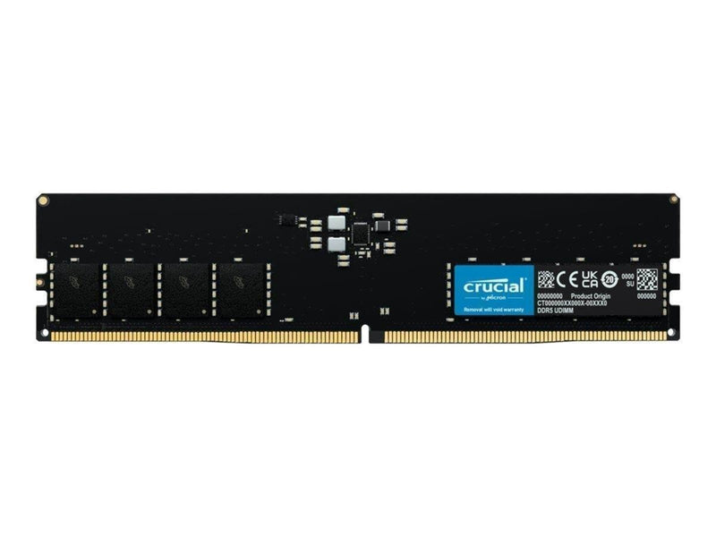 Crucial Classic DDR5-5600 - 32GB - CL46 - Single Channel (1 pcs) - AMD EXPO & Intel XMP - Schwarz