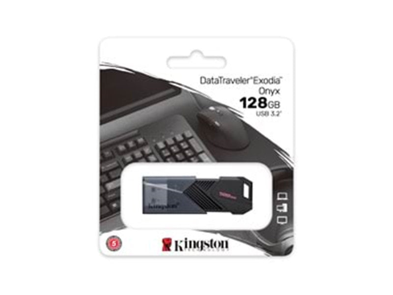 Kingston DataTraveler Exodia Onyx - 128GB - USB-Stick