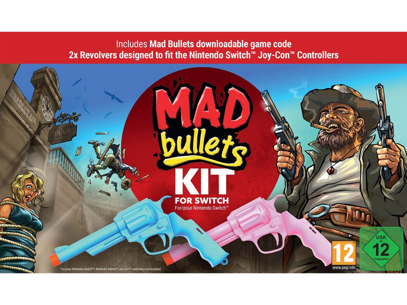 Mad Bullets Kit (Code in a Box) - Nintendo Switch - Shooter - PEGI 12