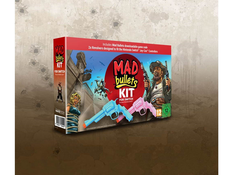 Mad Bullets Kit (Code in a Box) - Nintendo Switch - Shooter - PEGI 12