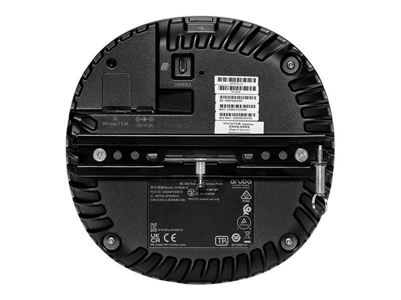 Hewlett Packard Enterprise Aruba AP-615 (RW) Dual-radio Tri-band 2x2:2 802.11ax Wi-Fi 6E Internal Antennas Campus AP