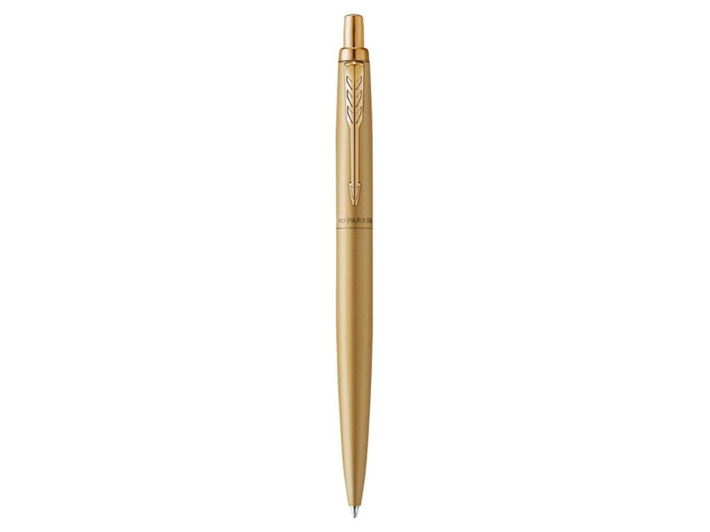 Parker Jotter XL Kugelschreiber | Monochrome Mattgold | mittlere Stiftspitze | blaue Tinte