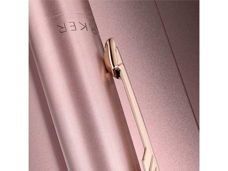 Parker Jotter XL Kugelschreiber | Monochrome matte Roségold | mittlere Stiftspitze | blaue Tinte