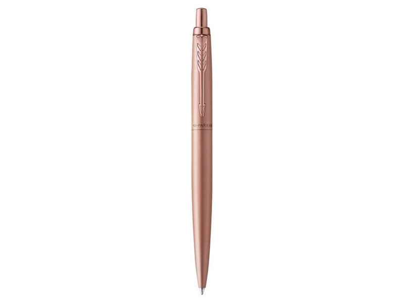 Parker Jotter XL Kugelschreiber | Monochrome matte Roségold | mittlere Stiftspitze | blaue Tinte