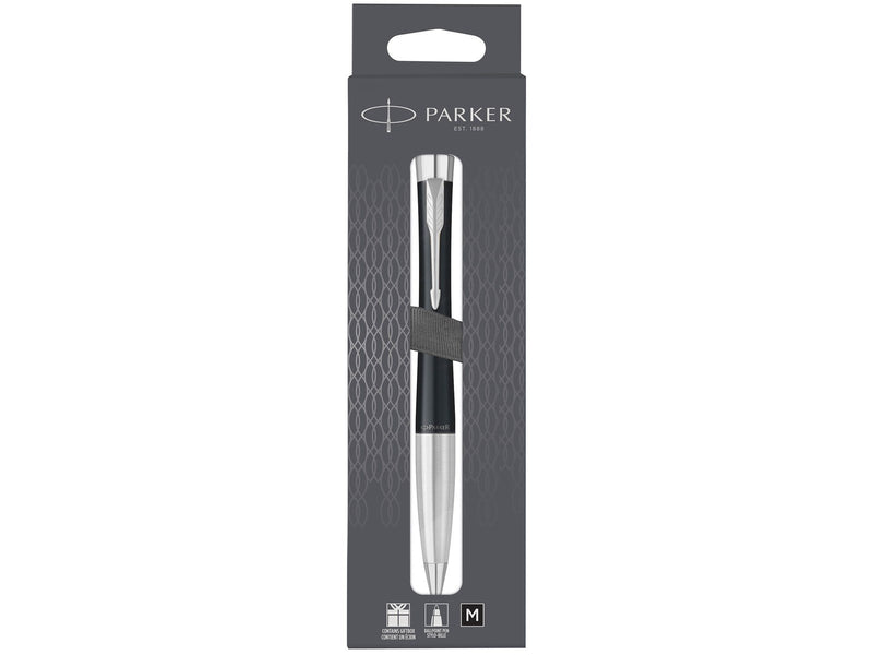 Parker Urban Core Muted Black C.C. Kugelschreiber in Geschenkbox mit Eurolochung