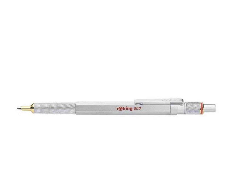 Rotring rOtring 800 Kugelschreiber | mittlere Spitze | silberner Tinte | schwarzer Schaft | nachfüllbar