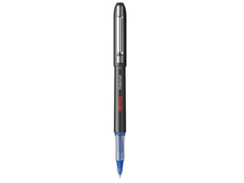 Rotring rOtring Rollerball Tintenroller | feine Spitze (0,7 mm) für saubere Linien | blaue Tinte | 12 Stück