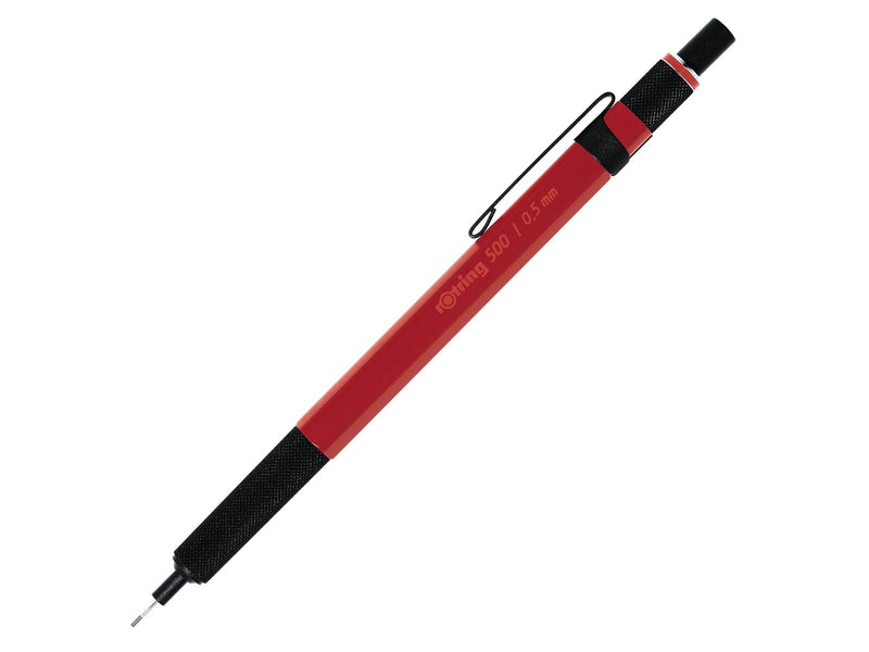 Rotring rOtring 500 Druckbleistift | 0,5 mm | Roter Schaft