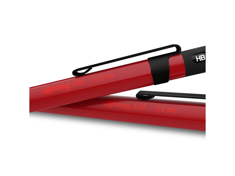 Rotring rOtring 500 Druckbleistift | 0,5 mm | Roter Schaft