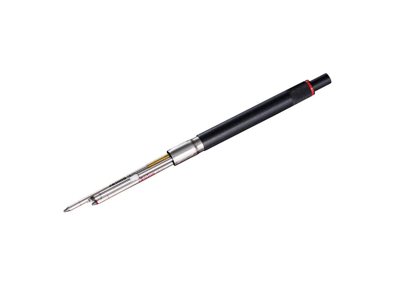 Rotring rOtring 6 3-in-1-Schreibgerät mit Kugelschreiber und Druckbleistift | Kugelschreiber mit 2 feinen Spitzen (schwarze und