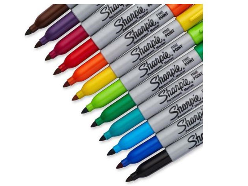 Sharpie Permanent Marker | Marker Stifte mit feiner Spitze | gemischte Farben | 20 Stück Market Set