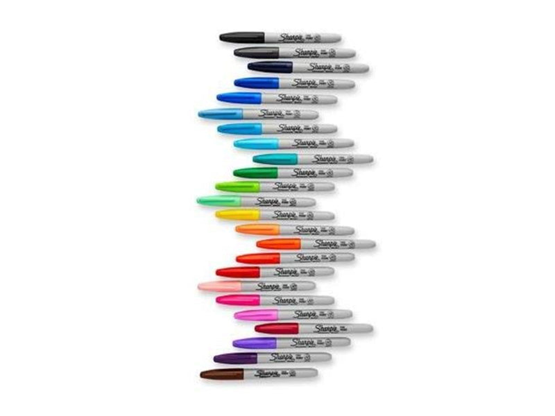 Sharpie Permanent Marker | Marker Stifte mit feiner Spitze | gemischte Farben | 20 Stück Market Set