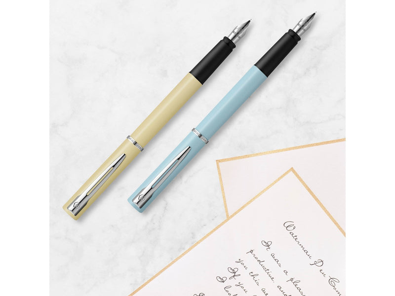 Waterman Allure Füller | Pastell-Mint Green | Füllfederhalter mit feiner Feder | Blaue Tinte | Geschenkbox