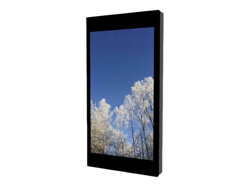 HI-ND - mounting kit - portrait - for flat panel - black 55"