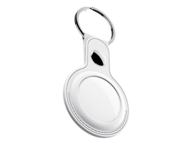 KeyBudz Leather Keyring for AirTag 2-pack