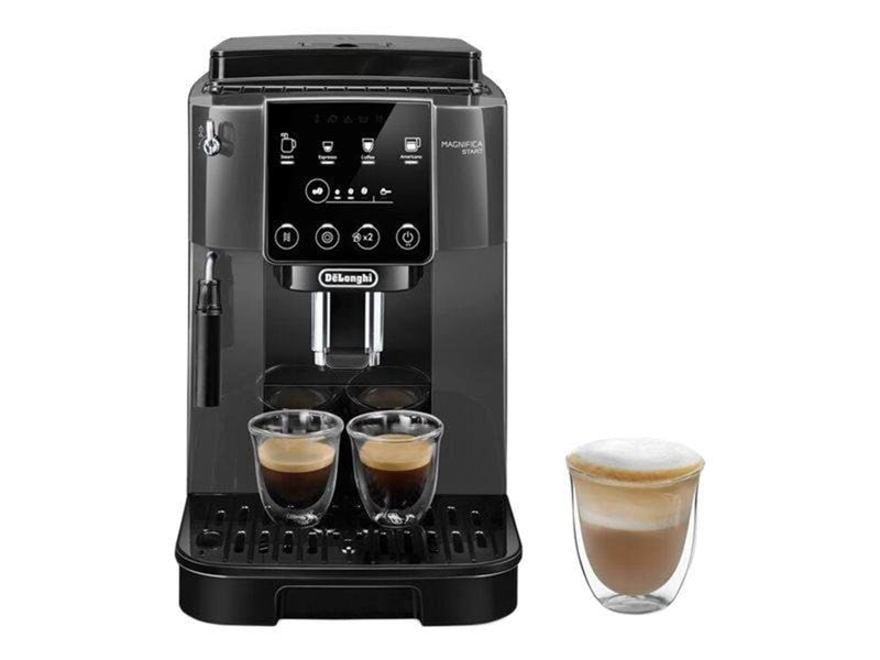DeLonghi De'Longhi Magnifica Start ECAM220.22.GB - automatic coffee machine with cappuccinatore - 15 bar - dark grey