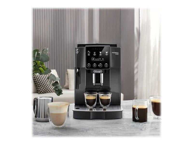 DeLonghi De'Longhi Magnifica Start ECAM220.22.GB - automatic coffee machine with cappuccinatore - 15 bar - dark grey