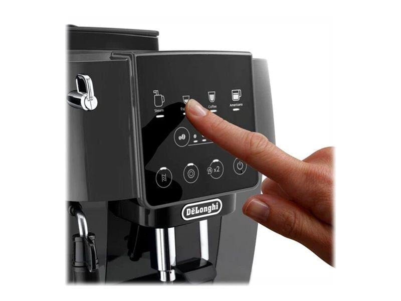 DeLonghi De'Longhi Magnifica Start ECAM220.22.GB - automatic coffee machine with cappuccinatore - 15 bar - dark grey