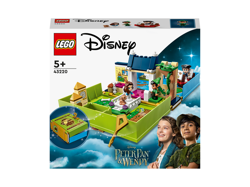LEGO Disney 43220 Peter Pan & Wendy – Märchenbuch-Abenteuer