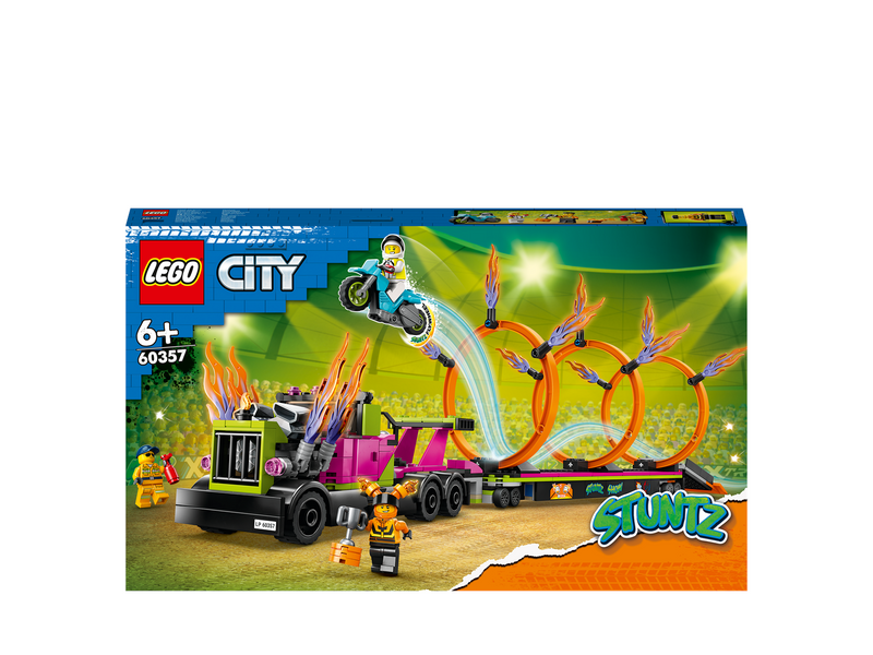 LEGO City 60357 Stunttruck mit Feuerreifen-Challenge
