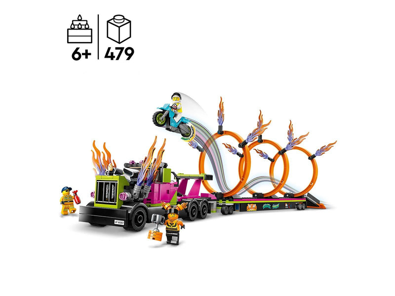 LEGO City 60357 Stunttruck mit Feuerreifen-Challenge