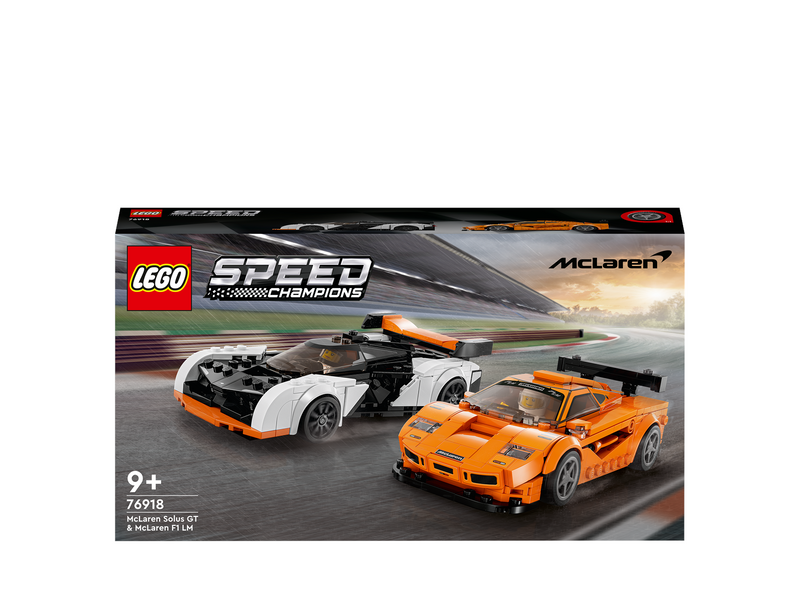 LEGO Speed Champions 76918 McLaren Solus GT & McLaren F1 LM