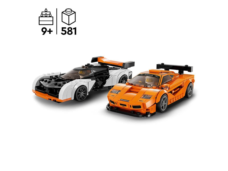 LEGO Speed Champions 76918 McLaren Solus GT & McLaren F1 LM
