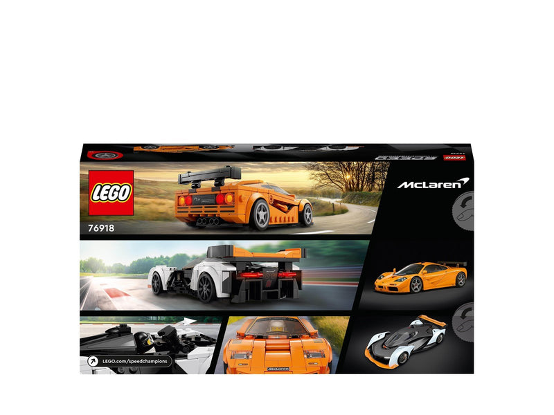 LEGO Speed Champions 76918 McLaren Solus GT & McLaren F1 LM