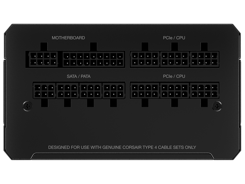 Corsair RM1000e V2 Netzteile - 1000 Watt - 120 mm - ATX 3.1 - 80 Plus Gold zertifiziert