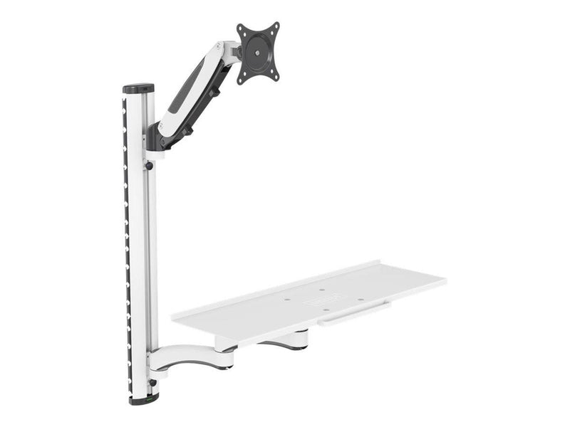 DIGITUS DA-90451 - mounting kit - for monitor / keyboard - black white