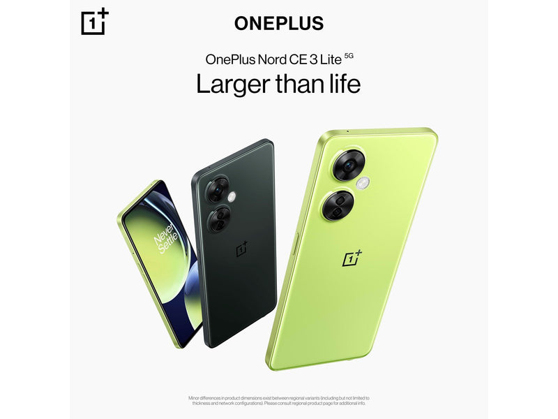 OnePlus Nord CE 3 Lite 5G 128GB/8GB - Pastel Lime
