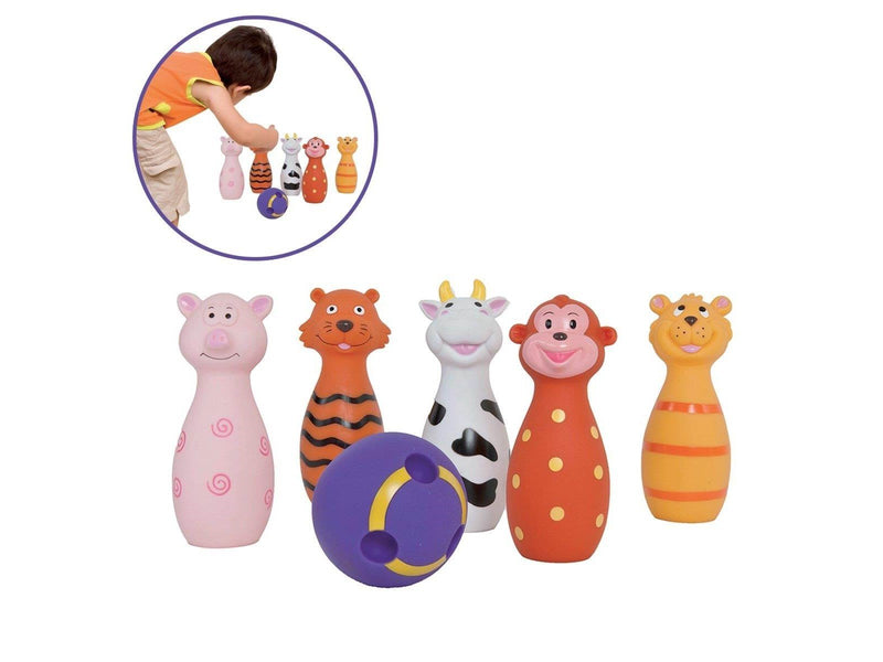 LUDI Baby bowling Animals