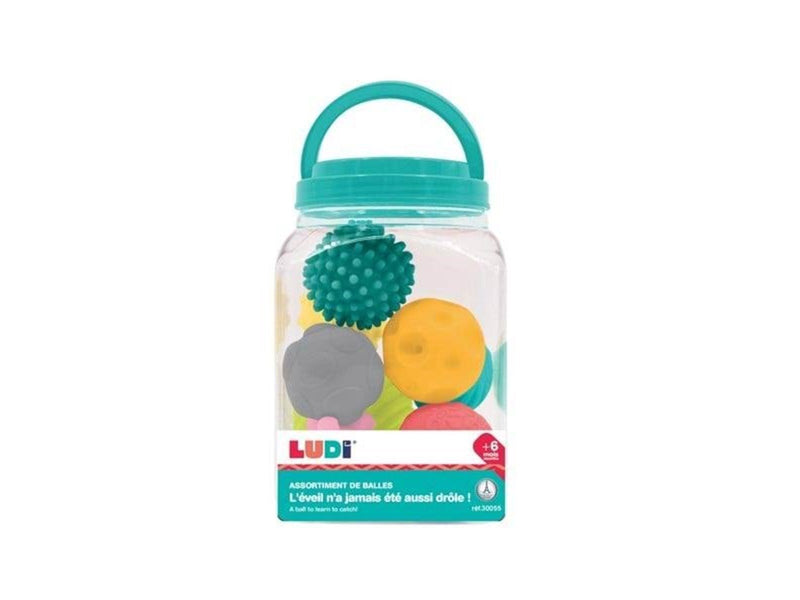 LUDI Sensory Balls - 8 pcs.