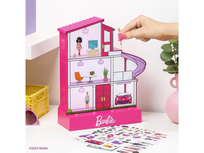Paladone - Barbie Dreamhouse Light w/ Stickers - Lampe
