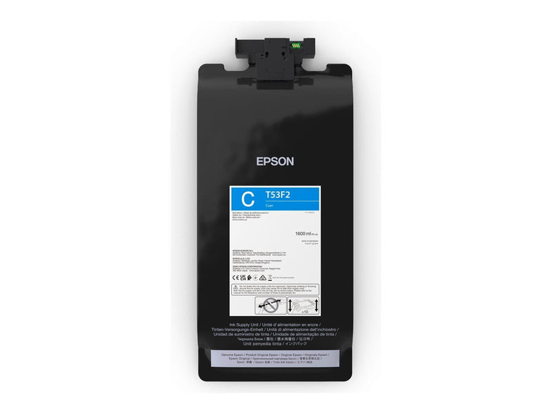 Epson T53F2 - Large Format - cyan - original - ink pouch - Ink pouch Cyan