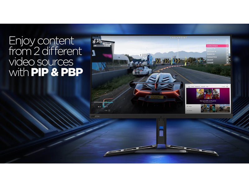 31.5" Lenovo Legion Y32P-30 - 3840x2160 (4K / UHD) - 144Hz - IPS - 75W USB-C