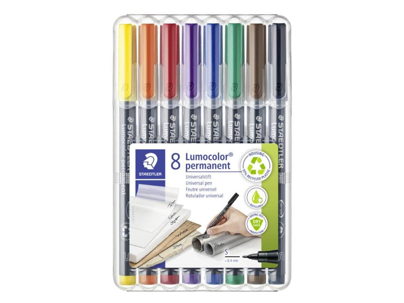 Staedtler Universal pen Lumocolor perm S 8pcs