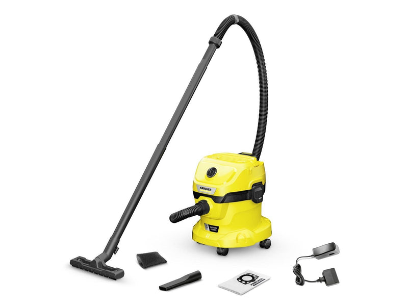 Kärcher Staubsauger CORDLESS WET AND DRY VACUUM CLEANER WD 2-18 V BATTERY SET V -12/18