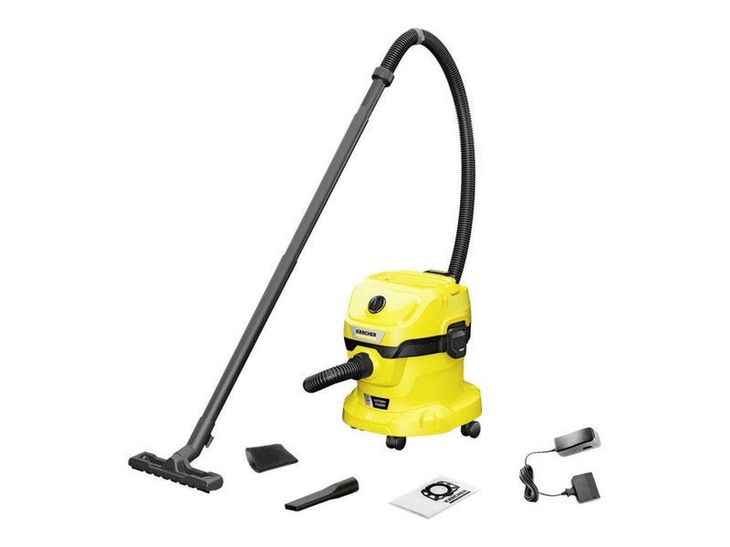 Kärcher Staubsauger CORDLESS WET AND DRY VACUUM CLEANER WD 2-18 V BATTERY SET V -12/18