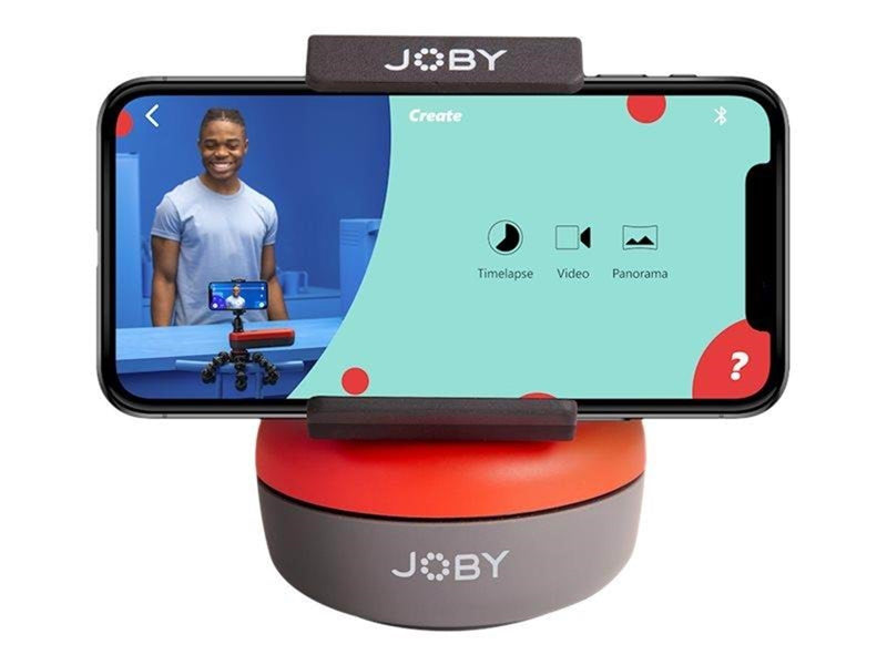 Joby Spin - Phone Mount Kit - support system - motorised base - wireless - Bluetooth